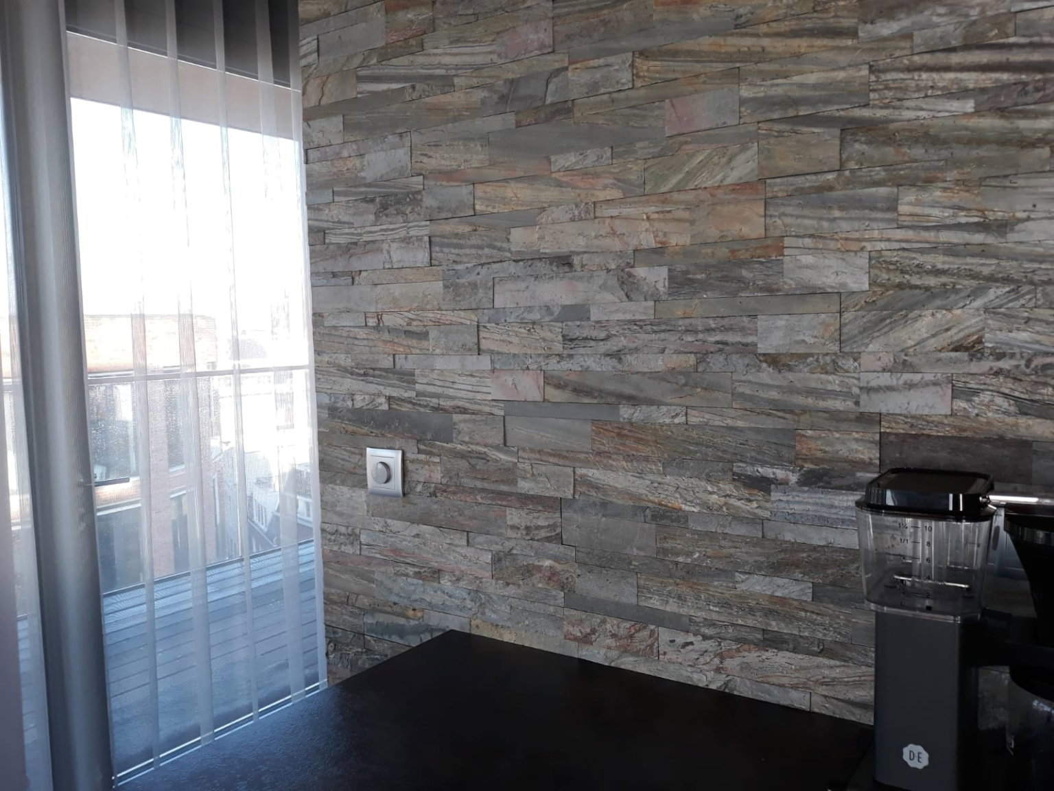 Rockwall muur