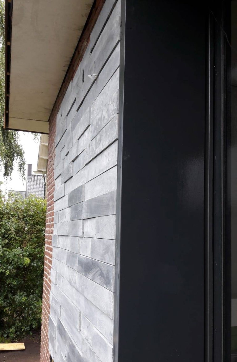 Gevelbekleding Belgisch Hardsteen
