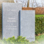 Moderne grafsteen Belgisch Hardsteen scaled