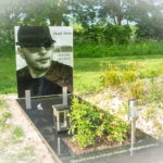 Grafmonument granieten zerk met fotoprint scaled
