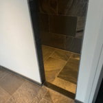 Natuursteen tegels douche