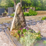 Grafkei met ruwe omranding scaled
