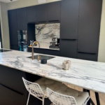 Aanrechtblad Arabescato marmer scaled