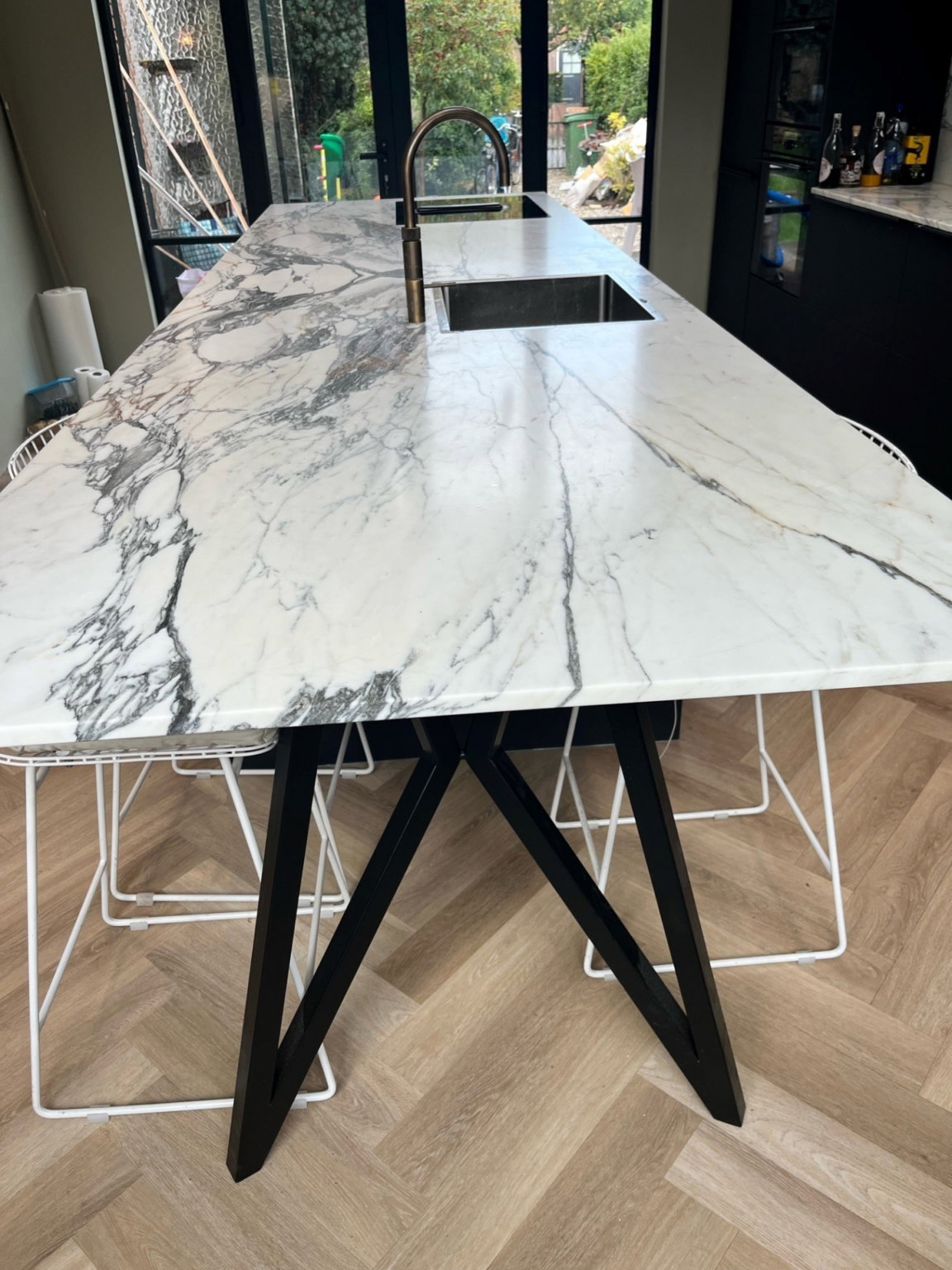 Werkblad Arabescato marmer scaled